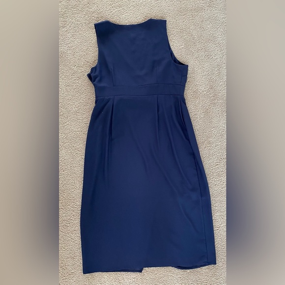 Tokito Midi Dress, Navy, Size 14 - Picture 2 of 3